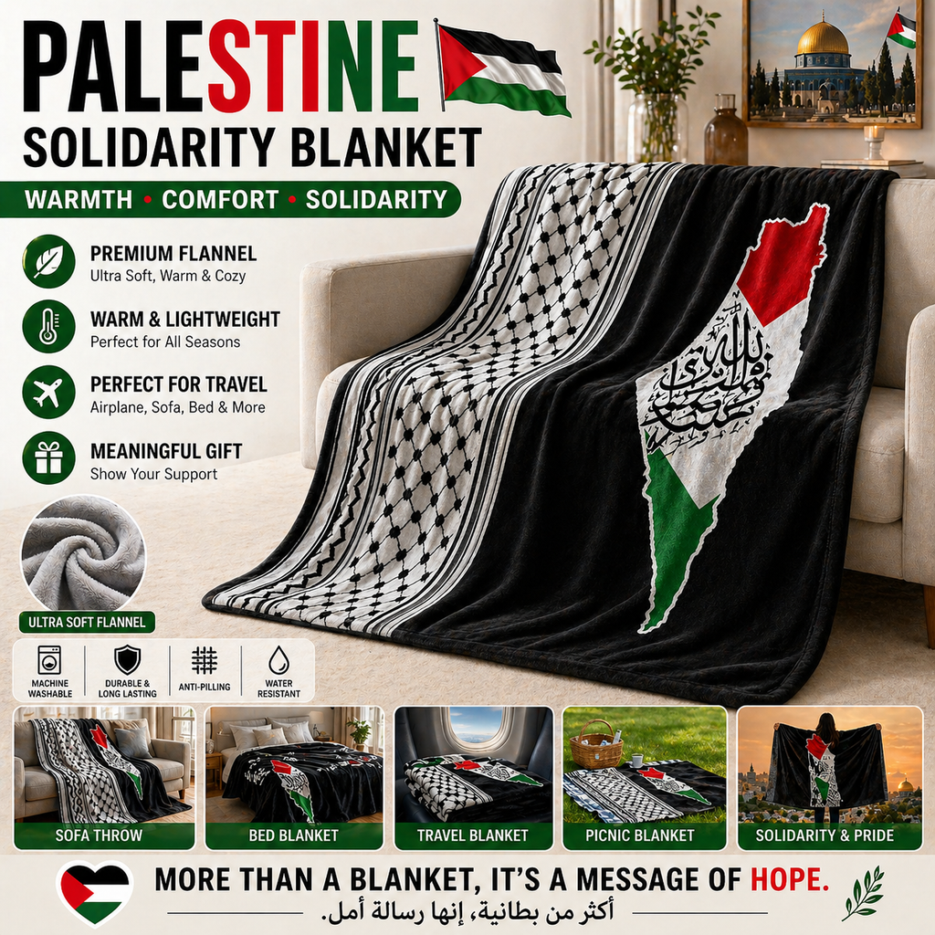 Palestine Solidarity Blanket