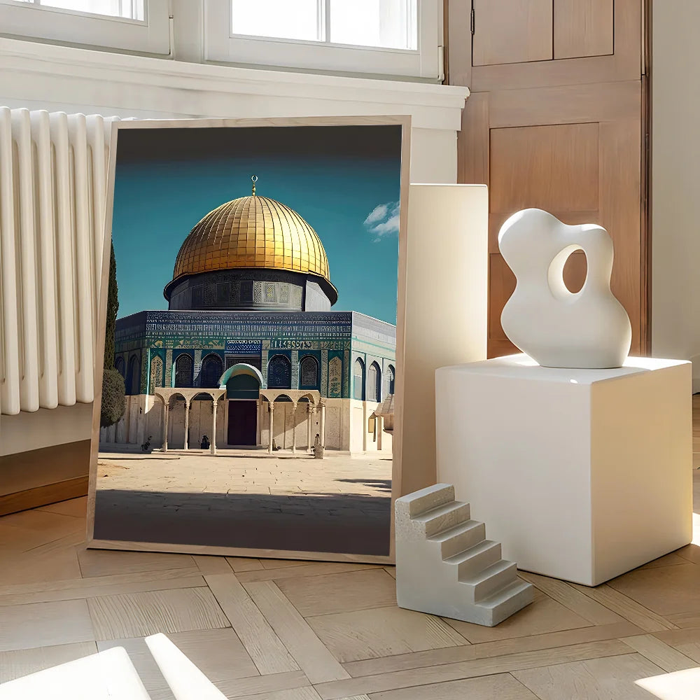Al Aqsa Holy City Canvas Art