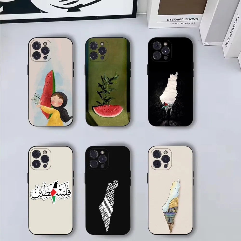 Palestine Map Phone Case