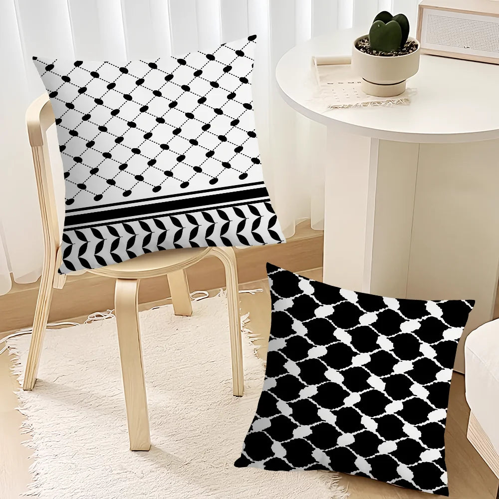 Palestinian Keffiyeh Cushion