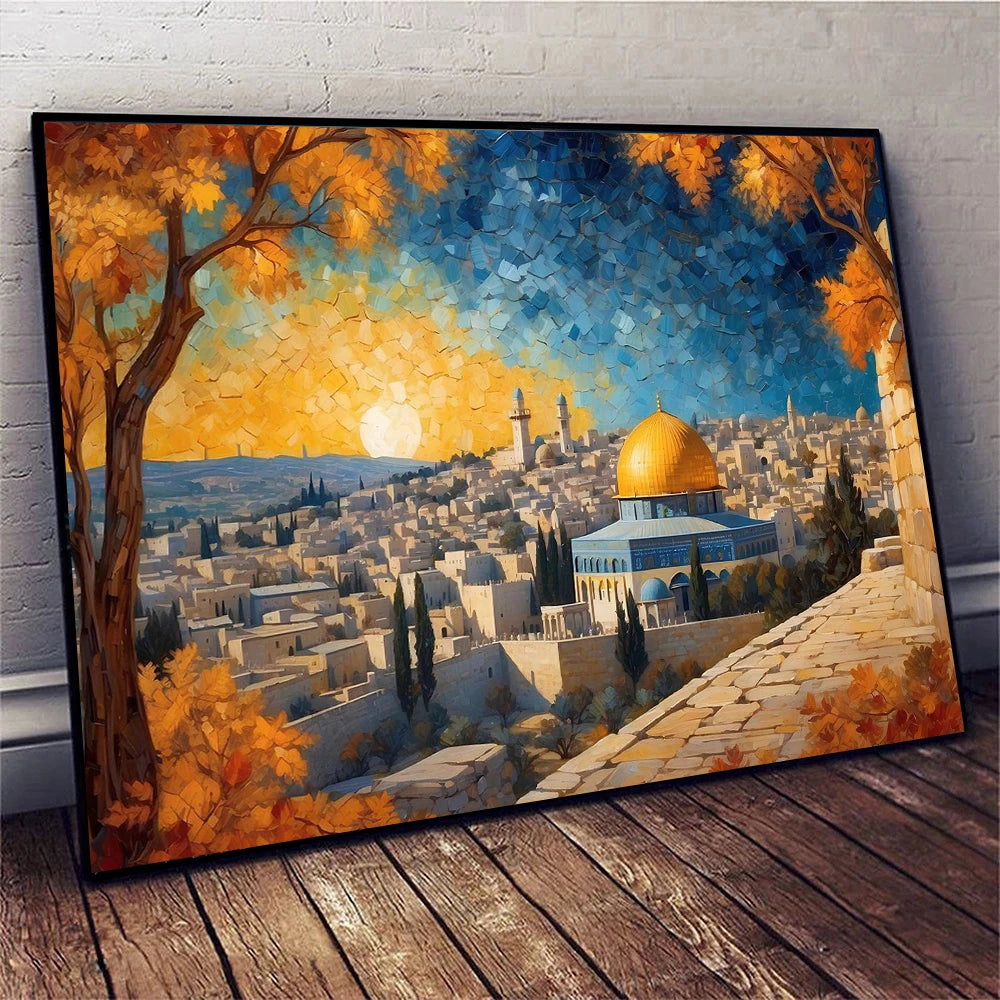 Jerusalem Al Aqsa Canvas Art
