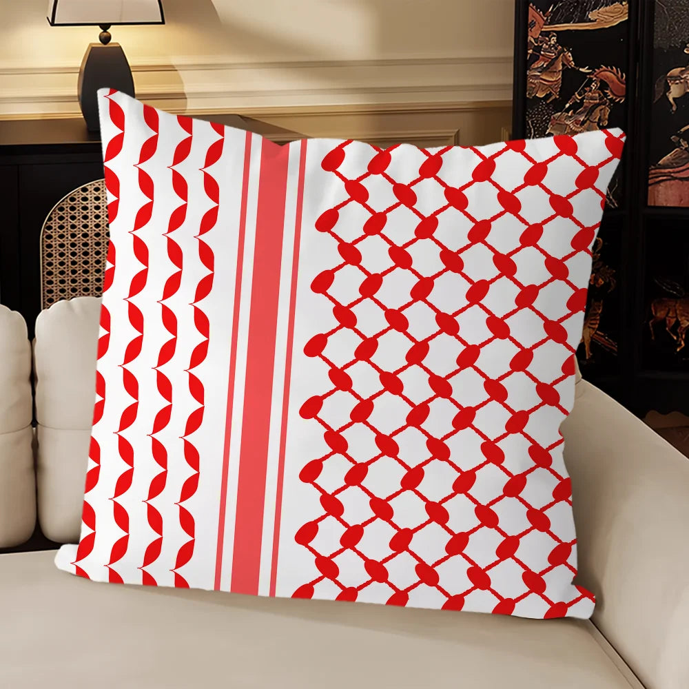 Palestinian Keffiyeh Cushion