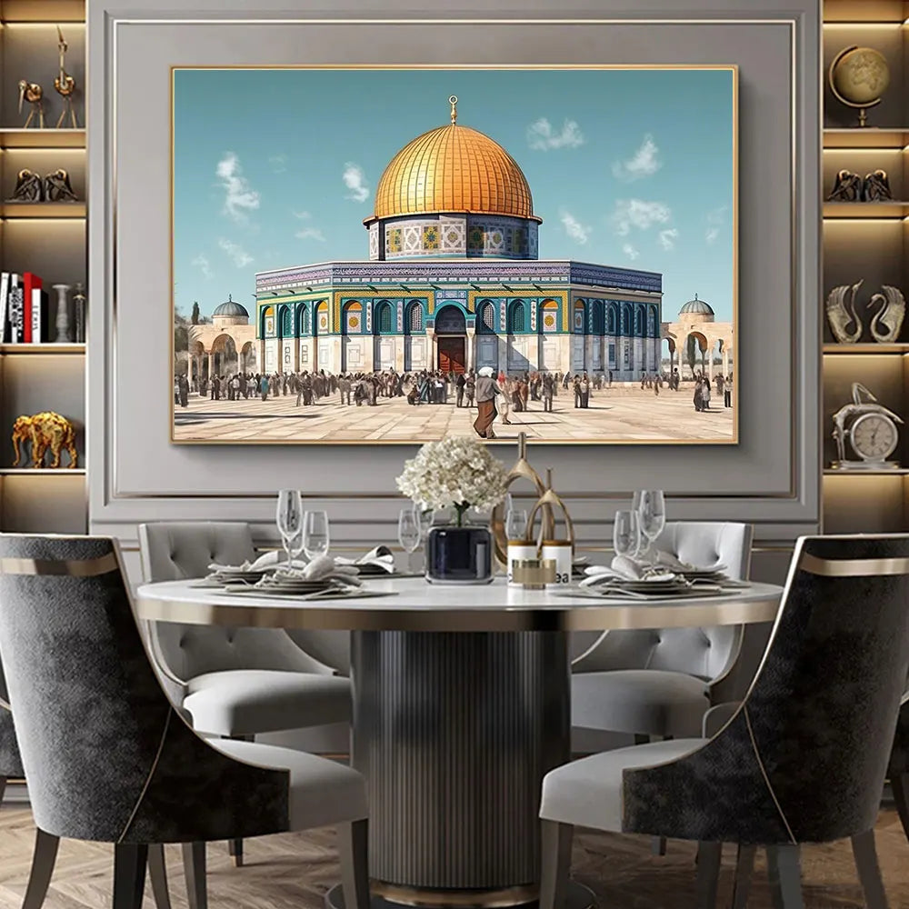 Jerusalem Dome Horizon Wall Art