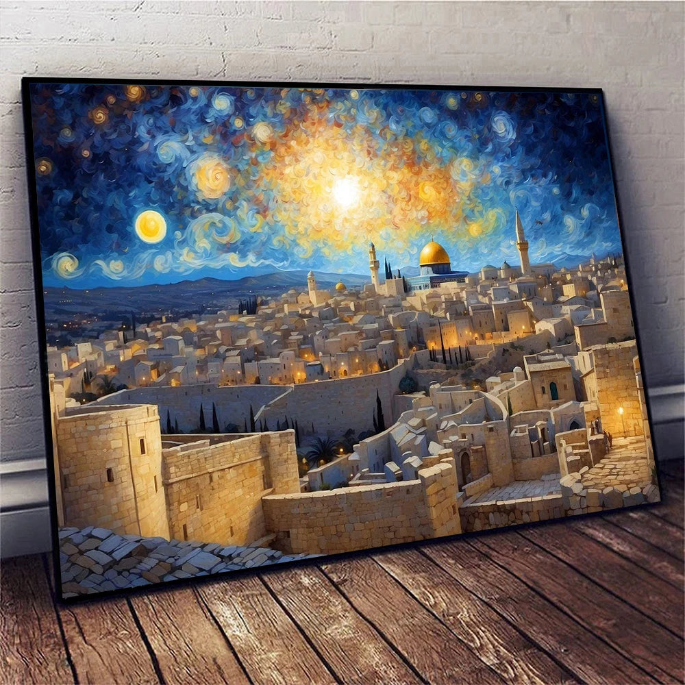 Jerusalem Al Aqsa Canvas Art