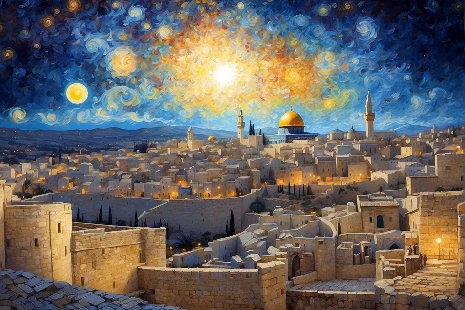 Jerusalem Al Aqsa Canvas Art