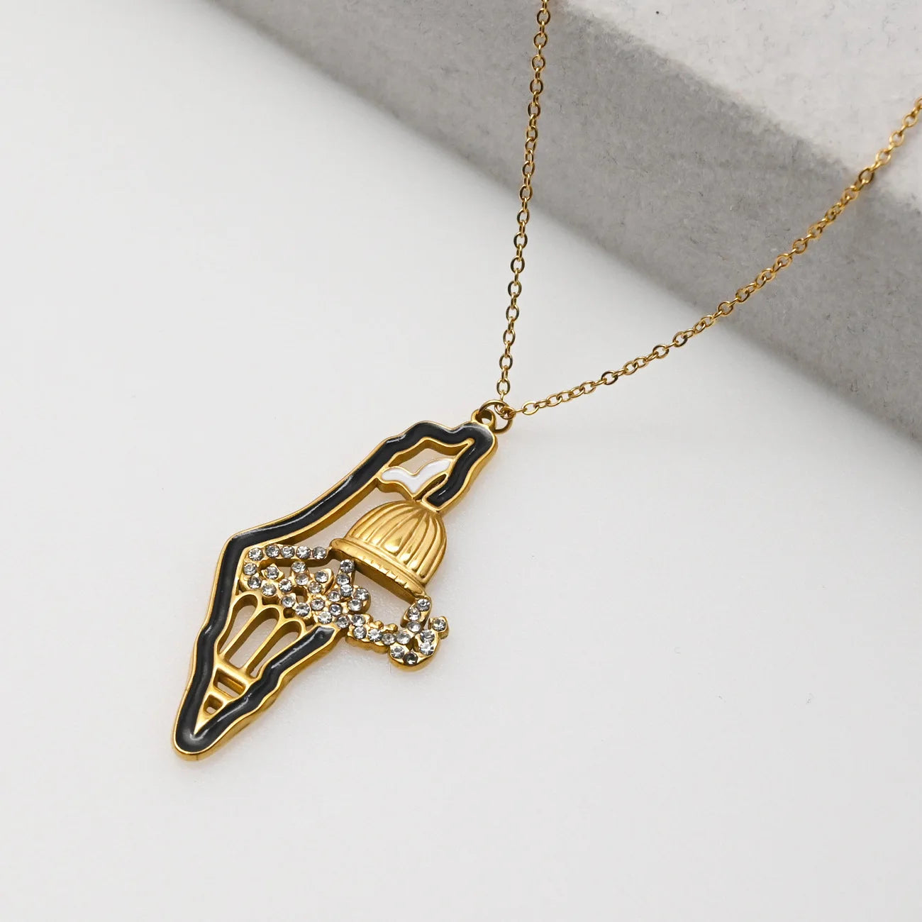 Jerusalem Dome Pendant Necklace