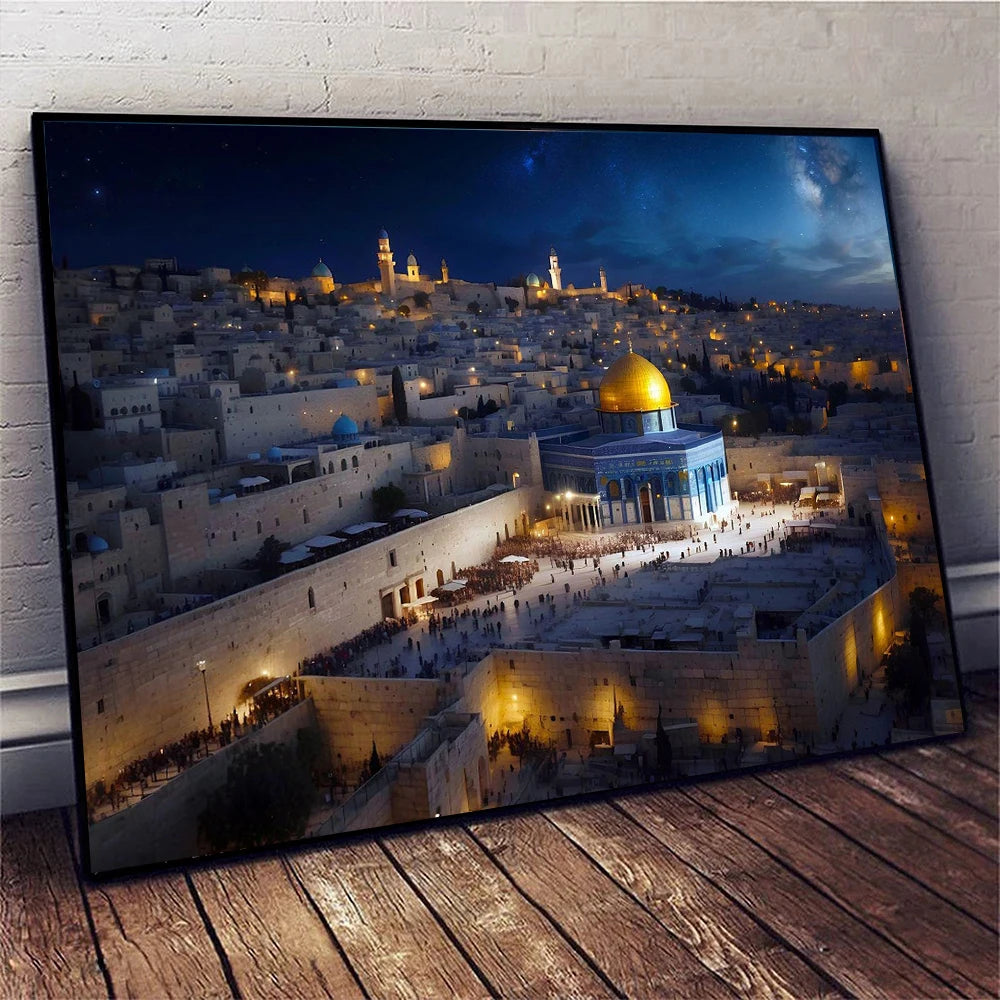 Jerusalem Al Aqsa Canvas Art