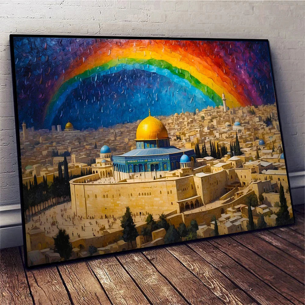 Jerusalem Al Aqsa Canvas Art