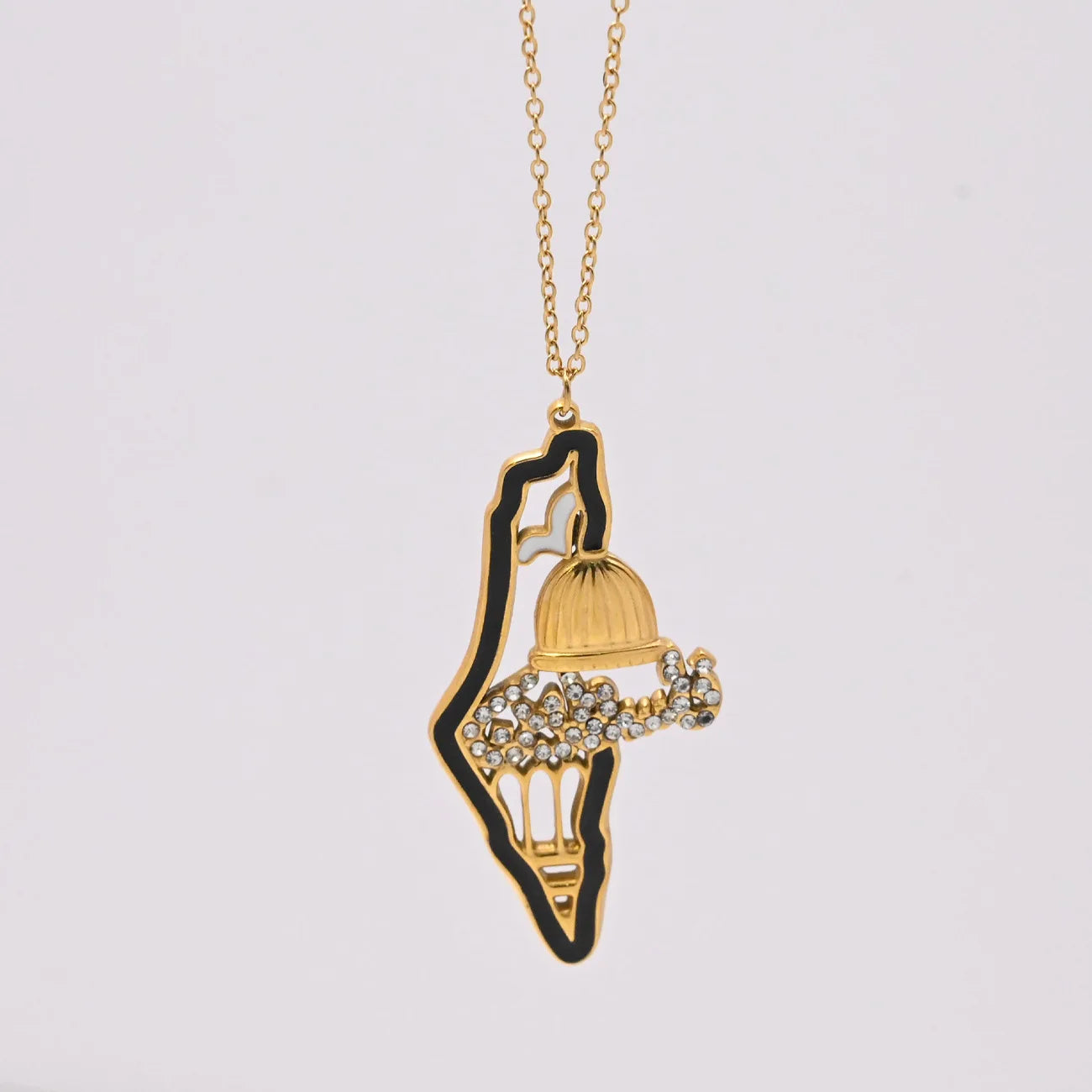 Jerusalem Dome Pendant Necklace