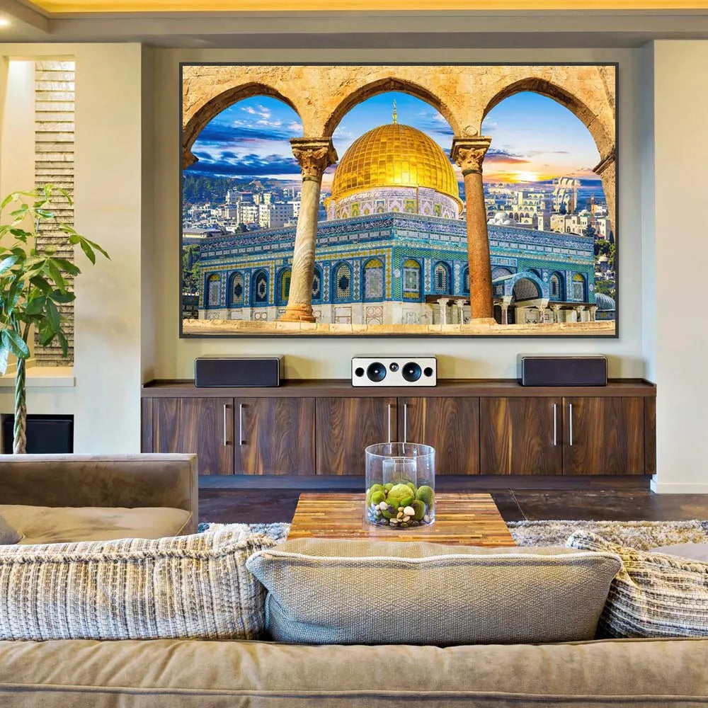 Jerusalem Dome Horizon Wall Art