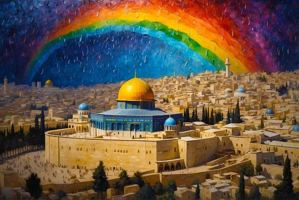 Jerusalem Al Aqsa Canvas Art