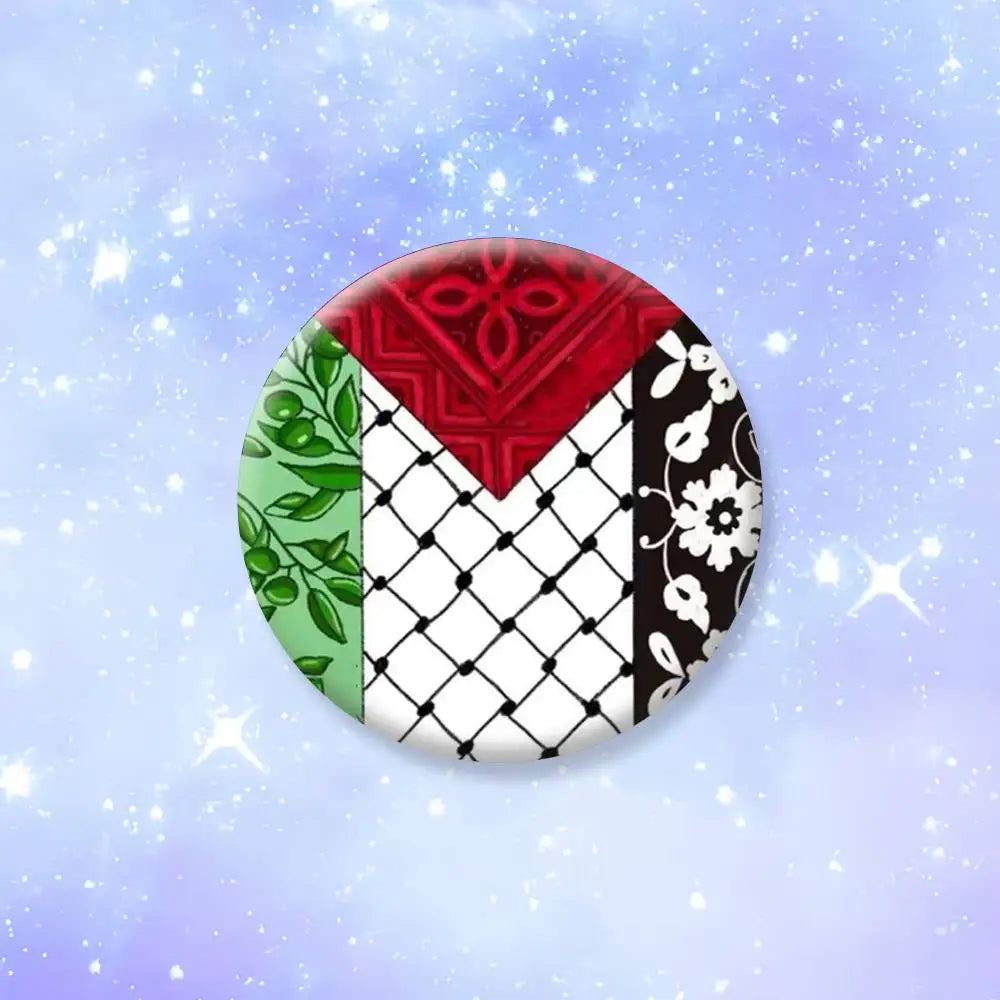 Palestine Keffiyeh Pins