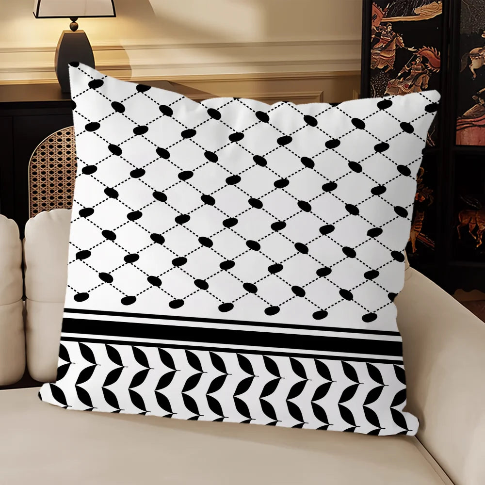 Palestinian Keffiyeh Cushion