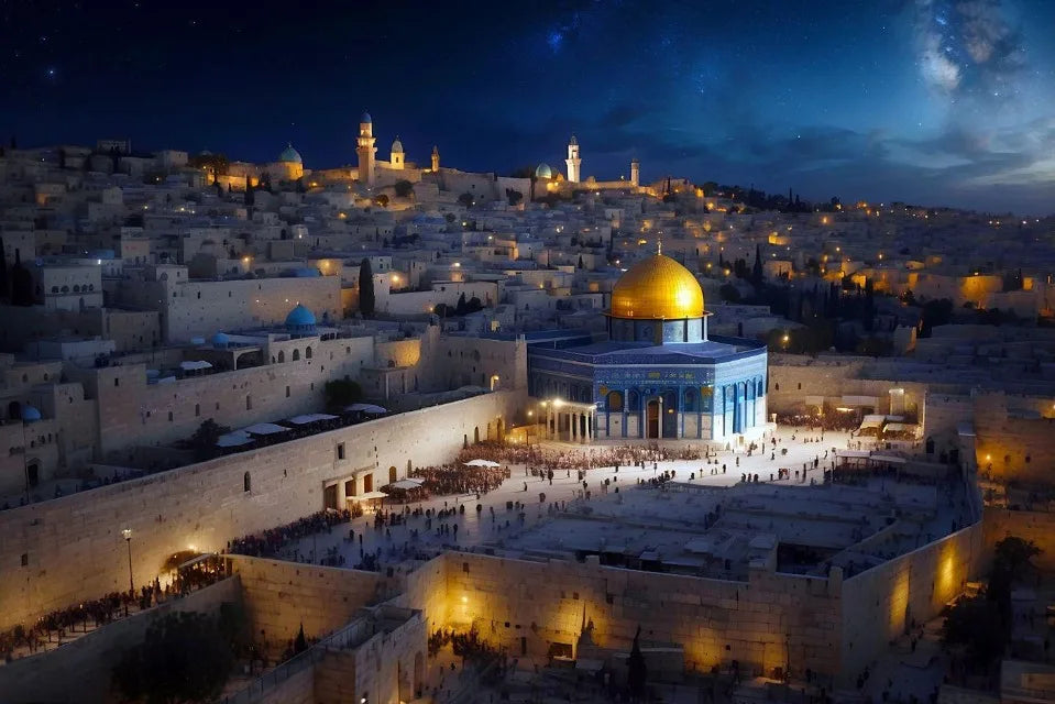 Jerusalem Al Aqsa Canvas Art