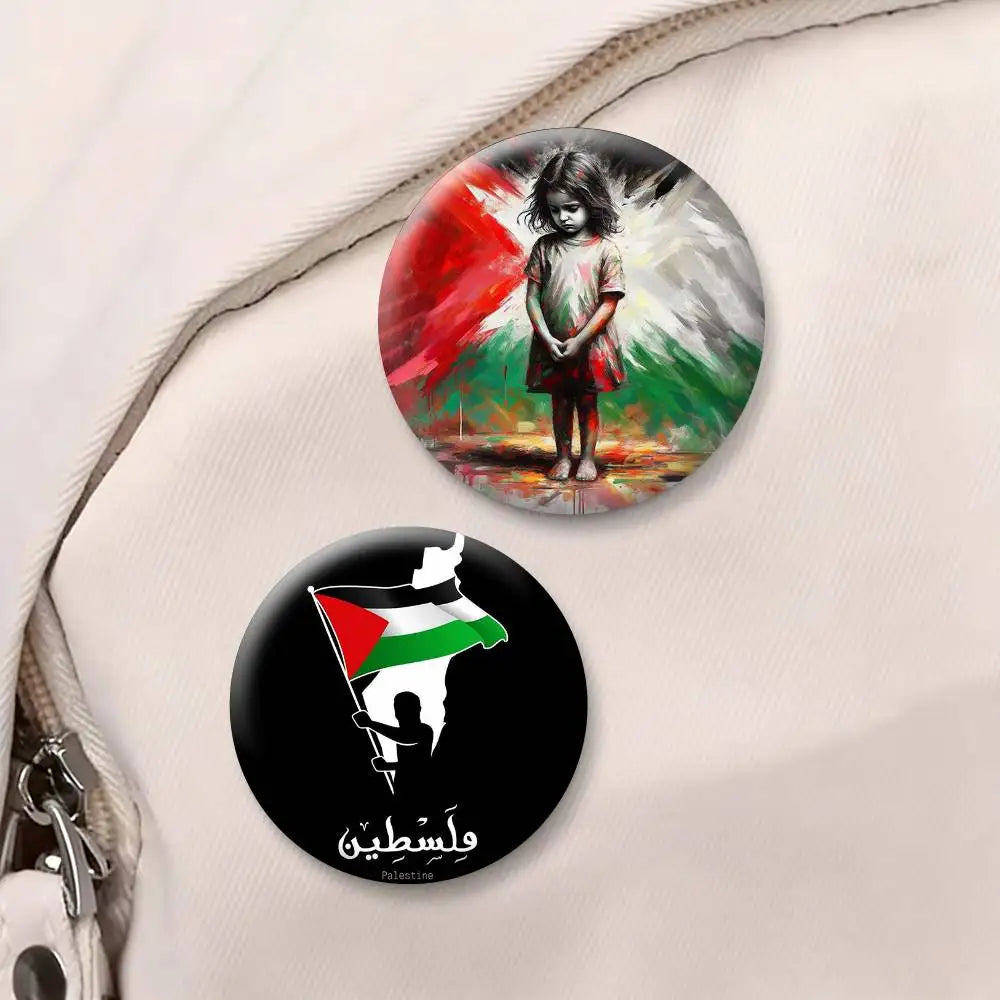 Palestine Keffiyeh Pins