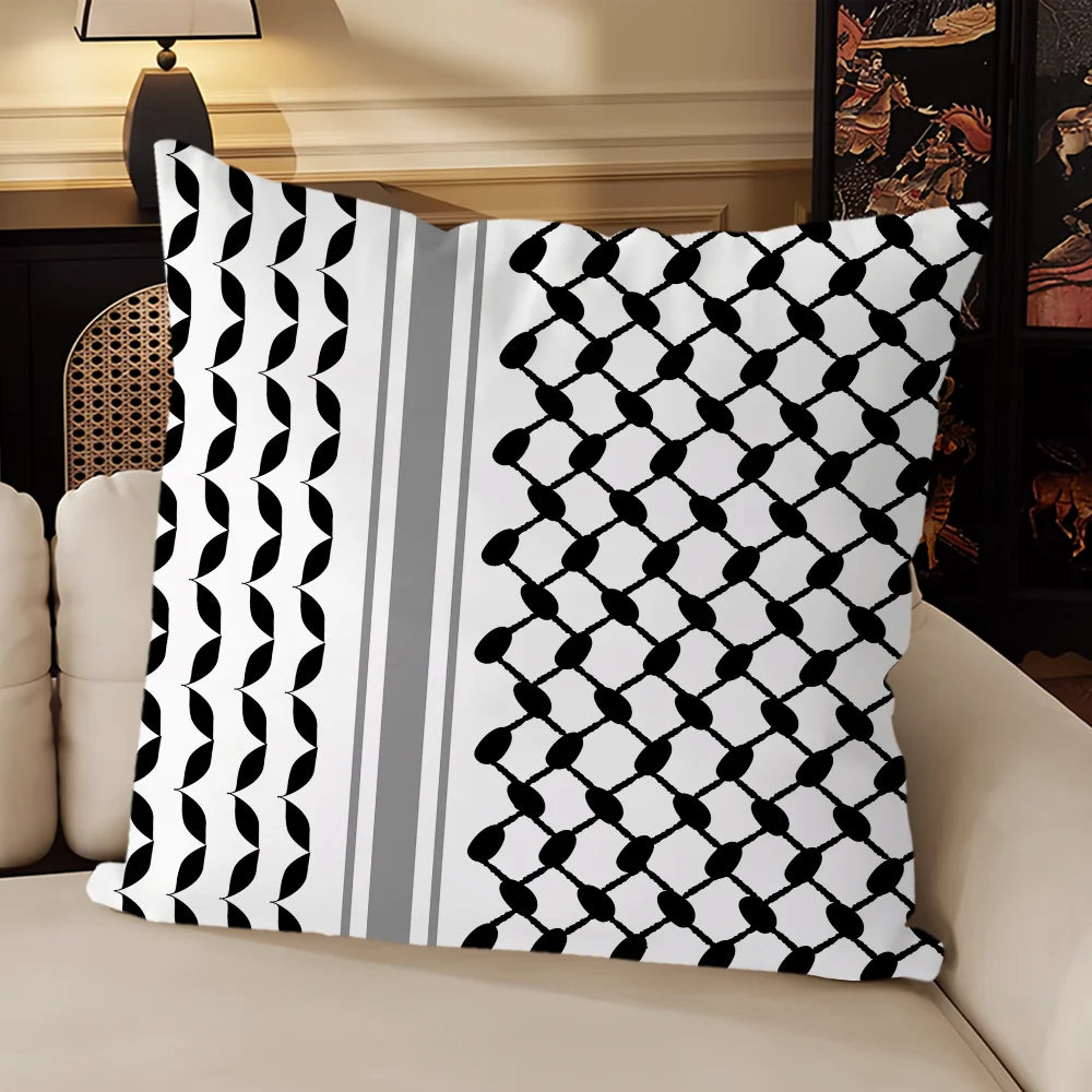 Palestinian Keffiyeh Cushion
