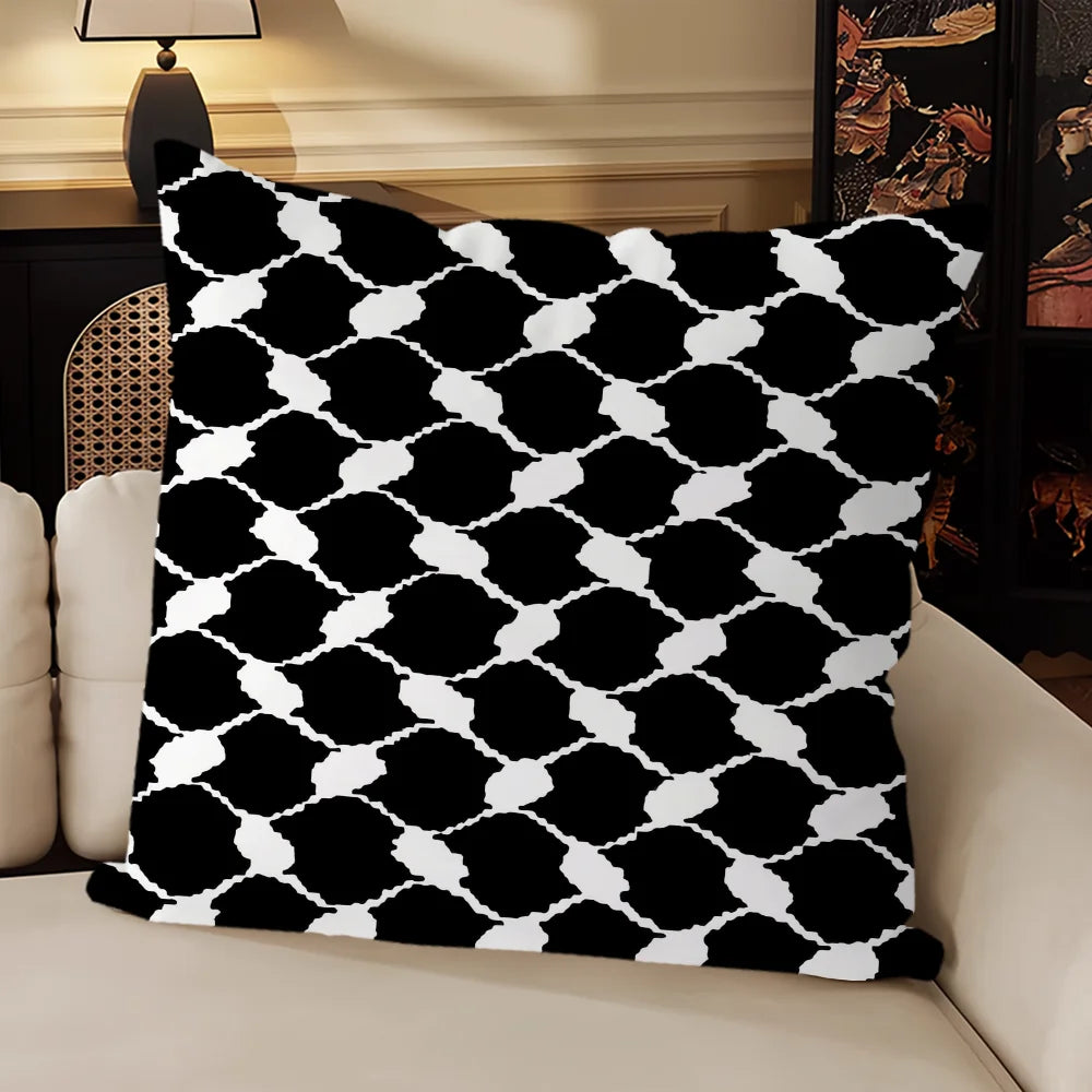 Palestinian Keffiyeh Cushion