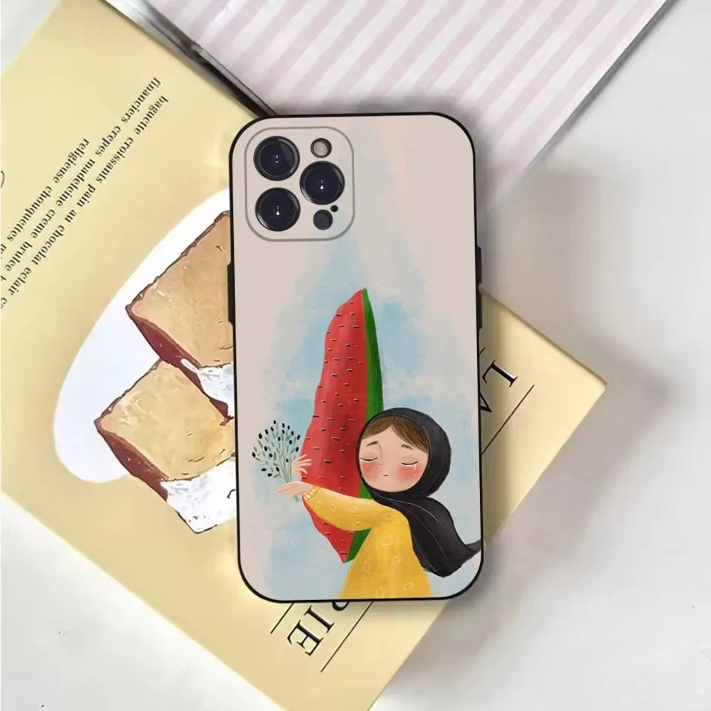 Palestine Map Phone Case